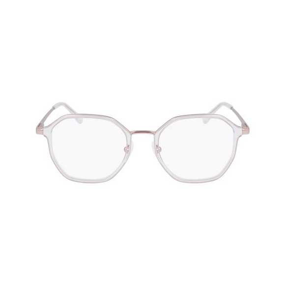Marchon NYC M 8005 Eyeglasses 909 Crystal 50mm - Picture 1 of 1